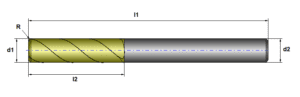 Ally 3 flute with Rad (205)