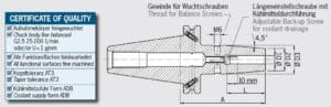 DIN40 Shrink Fit Line Drawing