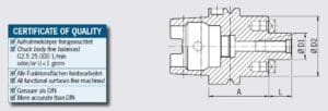 HSK63 Shellmill Line Drawing