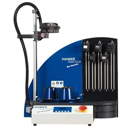 Haimer powerclamp comfort heat shrinking technology